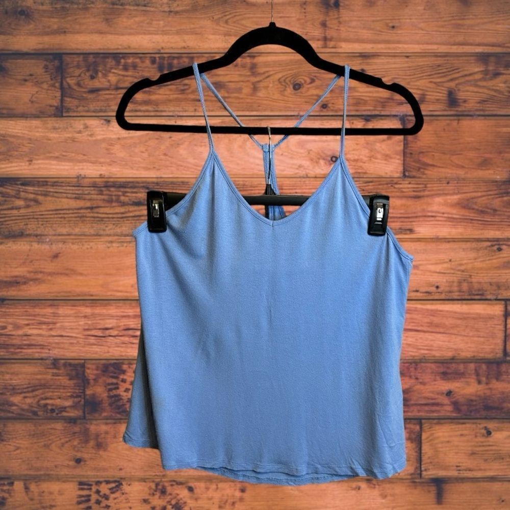 5 for $25🔥Large‎ Love Tree Los Angeles Baby blue Racerback Tank Top
